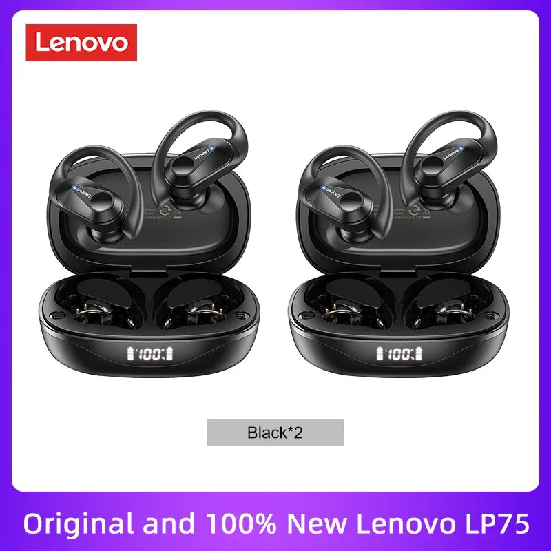 Lenovo LP75 TWS Bluetooth V5.3 Headphones